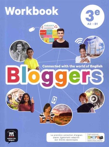 Télécharger Bloggers 3e (A2-B1) - Workbook d'anglais Livre eBook France