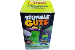 abj Scatola Box da 20 BUSTINE Cards Stumble Guys Stumble Invasion DIRAMIX (Ogni bustina Contiene 5 Card)