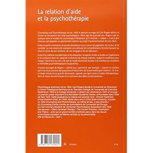 La relation d'aide et la psychothérapie Livre en Ligne La relation d'aide et la psychothérapie Livre en Ligne - Telecharger Ebook