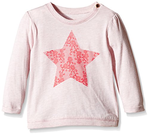 ESPRIT Baby-Girls 105EEAK006 Star Long Sleeved Top, Pink (Nude), 18-24 Months (Manufacturer Size:86)