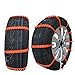 Produktbild MX kingdom Schneeketten Auto Schnee Reifen Kette Mangan Stahl Auto Reifen Notfall Schnee Reifen Kette Auto Sicherheitskette