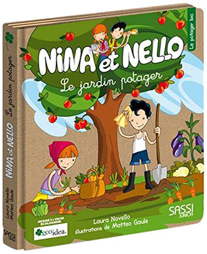 couverture de : Nina et nello - le jardin potager