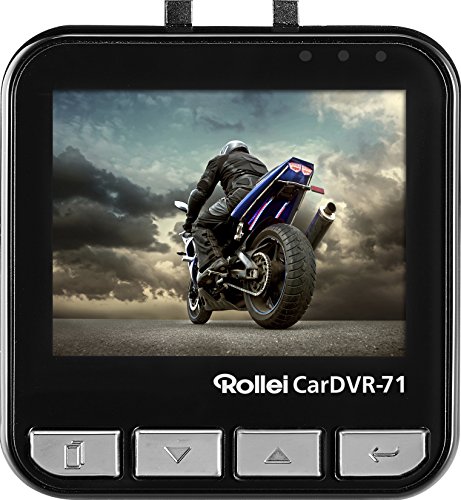 Rollei Dashcam CarDVR-71 - Cámara de Vídeo para coche, función loop