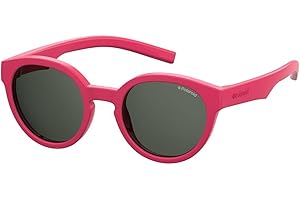 Polaroid Okulary przeciwsłoneczne Kids' PLD 8019/S/Sm owalne okulary przeciwsłoneczne, 35J, 42