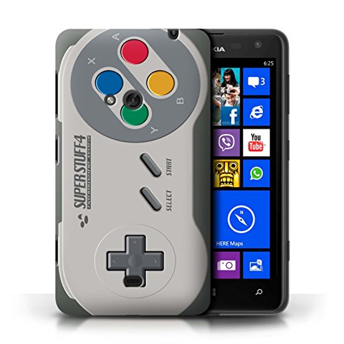Preisvergleich Produktbild Hülle Case für Nokia Lumia 625 / Super Nintendo Entwurf / Spielkonsolen Collection