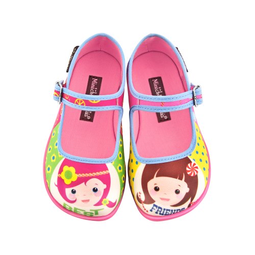 Hot Chocolate Design Mini Chocolaticas Best Friends Bailarina Mary Jane para Niñas Multicolor HCD 34