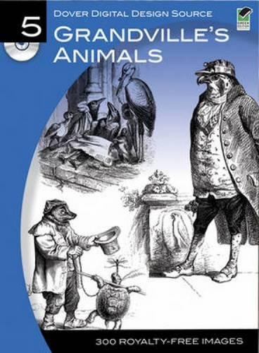 Grandville's Animals (Dover Electronic Clip Art)