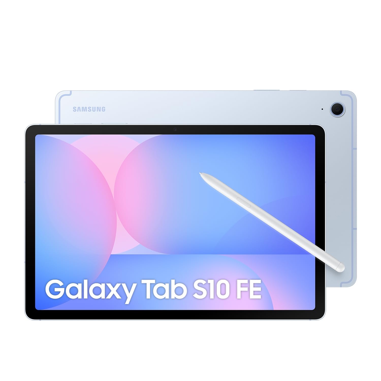 Samsung Galaxy Tab S10 FE, S Pen in-Box, 27.7 cm (10.9 inch) LCD Display, 12 GB RAM, 256 GB Storage, Wi-Fi Tablet, Blue
