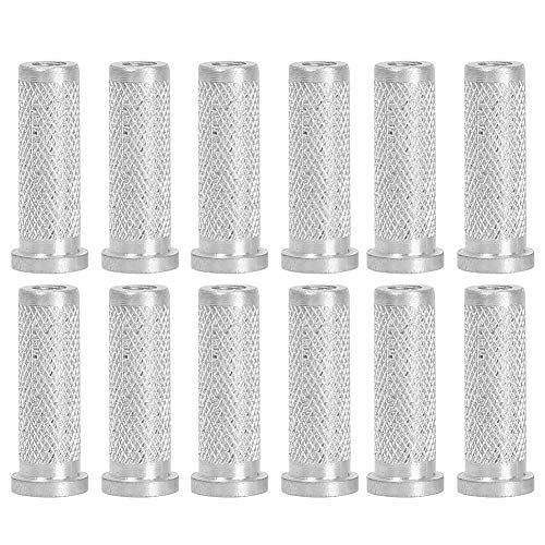 Inserts De Base De Tir À l'arc De Remplacements 12pcs, Accessoire De Chasse Standard De Manche en Aluminium De Carbone De 6.2mm / 0.24in