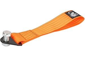 ‎AUTO-DRESS Auto-Dress Rennsport Abschleppschlaufe, Traglast 3t, Racing Hook Tow Strap (Orange)