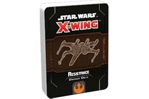 ATOMIC MASS GAMES Fantasy Flight Games - Star Wars X-Wing Second Edition: Star Wars X-Wing: Resistance Damage Deck - Miniature Game