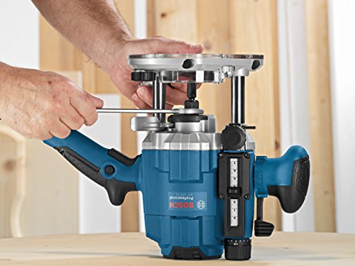 Bosch Professional GOF 1250 CE, 1.250 W Nennaufnahmeleistung, 10.000 – 24.000 min-1 Leerlaufdrehzahl, Kopierhülse 17 mm, Parallelanschlag - 2