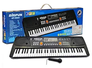 INCLUSSHOP Kids Piano 61 Key Piano for Kids Keyboard, Piano for Kids with Microphone Portable Electronic Keyboards for Beginners 61 Keys Kid Musical Toys Pianos for Girls Boys Ages 3-8 (Big)