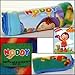 Polar Fleece Blanket Baby "Noddy", 152 x 125 cm, rimmed edge, 100% polyester