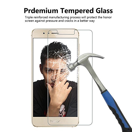 2-Pack Huawei Honor 8 Cristal Templado Protector de Pantalla Nazzamo Huawei Honor 8 Templado Vidrio Protector de Pantalla Ultra-trasparente Sin Burbujas Resistente a Ara azos reviews 2-Pack Huawei Honor 8 Cristal Templado Protector de Pantalla Nazzamo Huawei Honor 8 Templado Vidrio Protector de Pantalla Ultra-trasparente Sin Burbujas Resistente a Ara azos