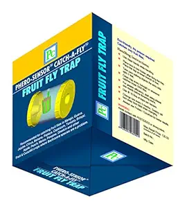 Catch-a-Fly Fruit Fly Trap with Frulure - for Fruit Crops and veetables (Pack of 4 Nos) (4.00)