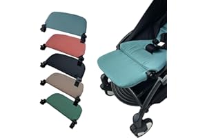 Brogtorl Accessoires pour poussette - Repose-jambes - Planche d'extension Compatible avec Babyzen YOYO - sans démontage - rallonge de 6,2 pouces, facile à fixer et à nettoyer (Le lac bleu)