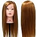 Pro 24Inch Salon 30% Real Hair Hairdressing Training Mannequin Doll Head Hairdresser Hair Head #27