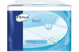 TENA Protection de lit jetables avec Ailes