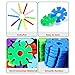 KF650 DIY Interlocking Toys Snowflakes Gear Connector Building Puzzle Play Set - Great for 3 years old Baby Toddlers kids - Preschool Educational Learning Engineering Game (Package in Bag 120Pcs)