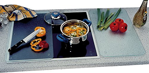 Kesper Glasschneideplatte Geriffelt, 2er Pack