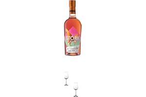 ‎1A SCHIEFER Stork Club ROSE RYE SPIRITUOSE 18% Deutschland 0,70 Liter + Nosing Gläser Kelchglas Bugatti mit Eichstrich 2cl und 4cl - 2 Stück