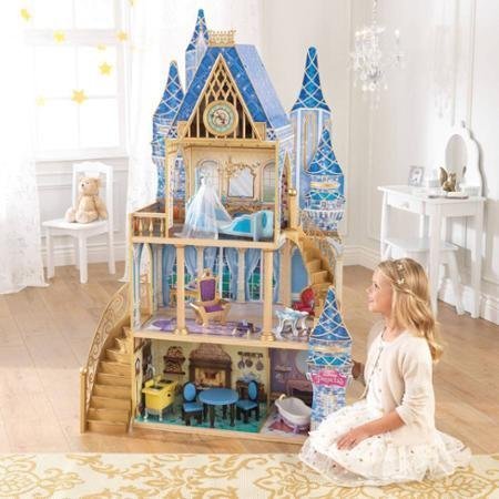 Disney Princess Cinderella Royal Dreams Dollhouse with Furniture by KidKraft by Disney Princess