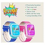 Android Kids Smart Watch Reloj Inteligente Pantalla a Color de gps1.44 Q80 con WiFi posición SOS Llamada funcionamiento recordatorio anti-lost Tracker PK Q90 Q50