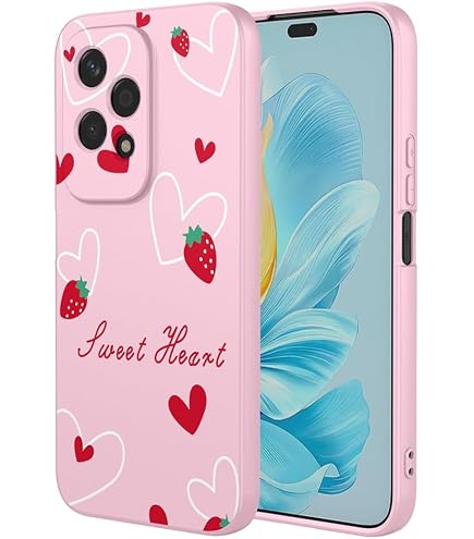 SEAHAI Hülle Für Honor 200 Lite 5G – Farbverlauf TPU, Ultradünn & Stoßfest, Rosa/lila
