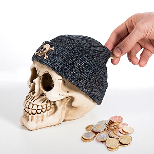 Fashion Manufacturer, Genérico, Hucha Calavera con Gorro Pirata
