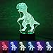 Produktbild 3D Dinosaurier Gestalten USB Licht HARRYSTORE Einzigartig Nacht Beleuchtung Auswirkungen Zuhause Dekor LED Steuern Tabelle Lampe