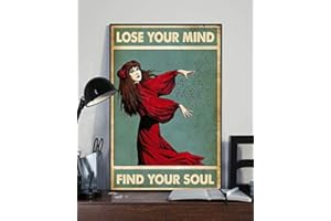 TNND Kate Bush Poster Kate Bush Singer Love Music Poster Kate Bush Musique Vintage Lose Your Mind Find Your Soul Art D?coration en m?tal 20,3 x 30,5 cm
