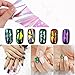 LHWY Nail Art Wrap Foils Nails Wraps Transfer Glitter Shattered Glass DIY Decal