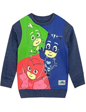 PJ Masks Jungen Catboy Owlette Gekko Sweatshirt