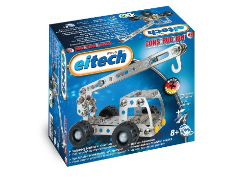 Preisvergleich Produktbild eitech Metallbaukasten Construction 69 - Kräne
