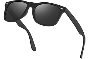 Opssaker Occhiali da Sole da Uomo Polarizzati - Protezione UV400 Occhiali Vintage Quadrati per Uomo Donna Guida Pesca