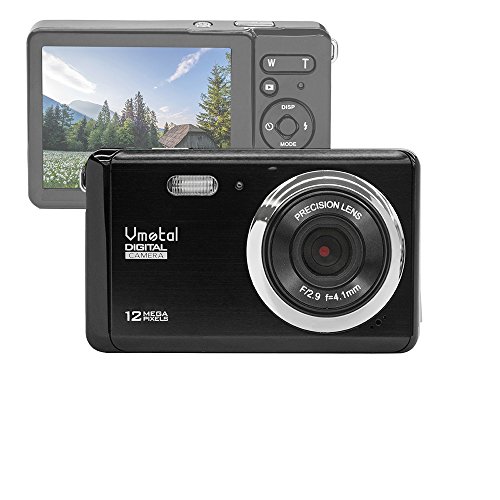 Vmotal GDC80X2 Appareil Photo numérique Compact avec Zoom numérique 8X / 12 MP/Caméra Compact HD/Ecran TFT LCD 2,8
