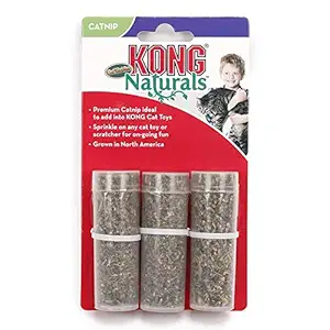 Kong Refillables Premium Catnip Tubes (Pack of 3)