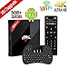 Produktbild LINSTAR Android 7.1 TV Boxes 3GB RAM 32GB EMMC ROM H96 Pro plus Amlogic S912 Octa-Core Cortex A53 2.0GHz 64bit CPU 4K Mali-T820MP3 GPU, +Wireless Keyboard (H96 Pro+(3g+32G)+Keyboard)