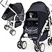 Sunny Sail Universal for Red Kite Push Me 2u Stroller (ruby) Buggy Pram Stroller Shade Parasol Substitute Sun & Wind Shield