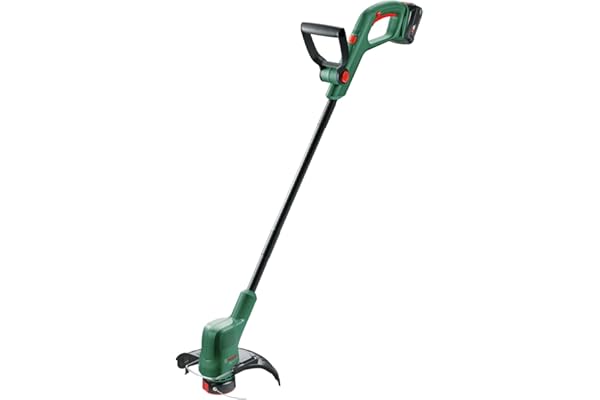Bosch Coupe-Bordures sans Fil - EasyGrassCut 18V-230 (1 Batterie 2,0 Ah, système 18V, diamètre de Coupe : 23 cm, sous Carton)
