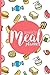 Produktbild Meal Planner: Plan Your Meals Weekly (52 Week Food Planner, Journal, Diary, Log, Calendar, Grocery List) Track, Prep and Planning