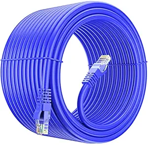 ZCS High Speed RJ45 cat6 Ethernet Patch Cable LAN Cable Internet Network Computer Cable Cord High Speed Gigabit Category 5E Wires for Modem, Router, LAN ADSL (10M)