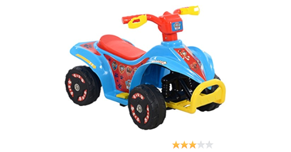 paw patrol quad bike