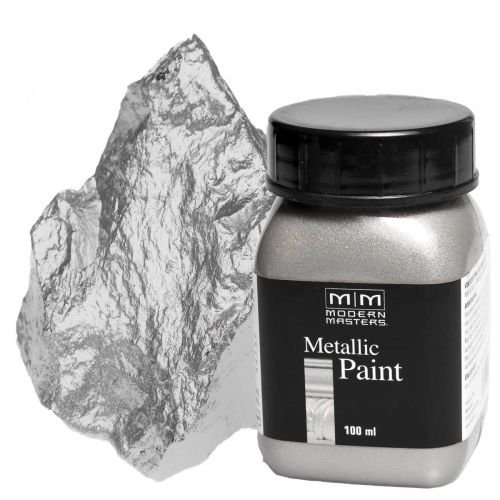 Silber Metallic Paint 100ml Modern Masters