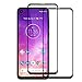 Produktbild MARR Panzerglas Moto One Vision, Moto One Vision Schutzfolie, 9H Härte Panzerglasfolie Displayschutzfolie für Moto One Vision/Moto P40 - Schwarz (2 Stück)