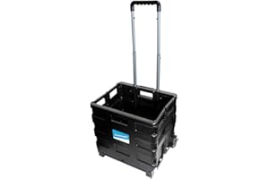 Silverline Tools 633400 - Carretilla con caja plegable (25 kg)