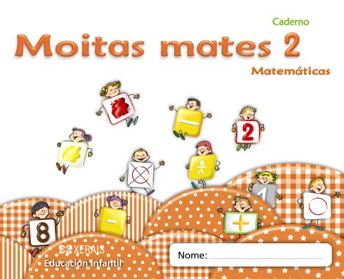 Caderno moitas mates 2 (papeliños) - : matemáticas