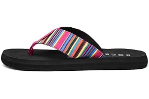 Rocket Dog Adios Stark Womens Striped Flip Flop