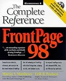 FrontPage 98, w. CD-ROM: The Complete Reference (Complete Reference Series) by 